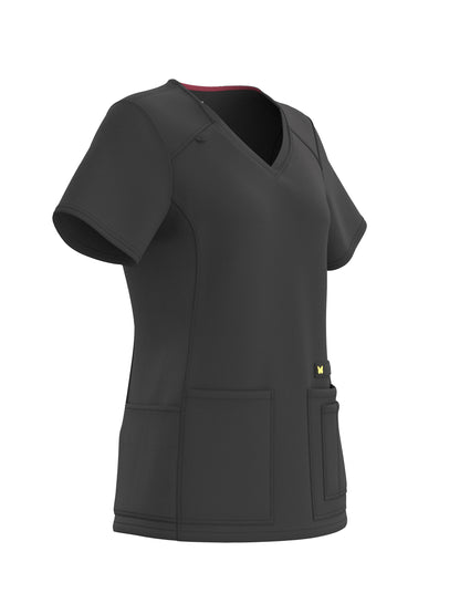 PandaFlex 4 Way Stretch Women Scrub Set Modern Fit V-Neck Top & Multi Pocket Pants 3371