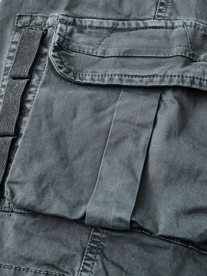 Cargo Shorts Men'S Casual Multi Pocket Pants Fashionable And Versatile Hip-Hop Cargo Pants