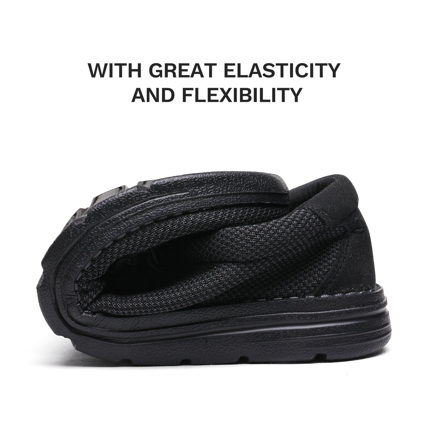 Sneakers, Bruno Marc Men's Promotional Casual Slip-on Loafers Stretch Shoes Comfortable Skateboard Shoes, Warm and Protective, Non-slip and Elastic on the Soles of the Feet