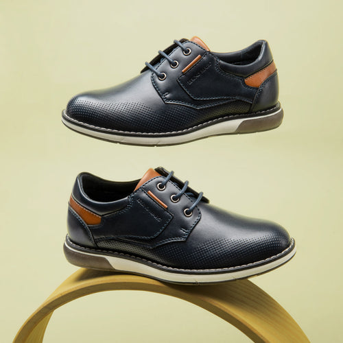 Boy's Lightweight & Anti-Slip Casual Dress Oxford Comfortable, Breathable and Durable Uniform Formal Fashion Sneaker Shoes