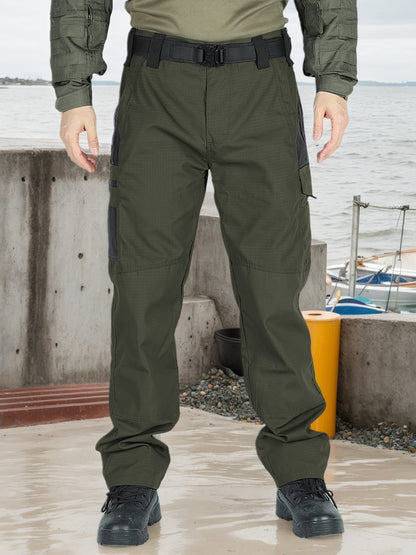 2Pack Men'S Utility Cargo Pants, Lightweight Tactical Workwear, Stretch Ripstop