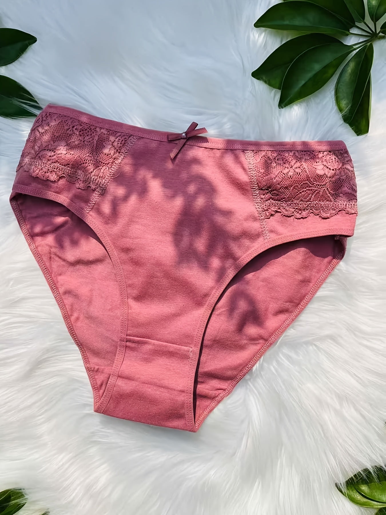 Women's Mixed colors Lace Floral High-Waist Underwear - product view 16
