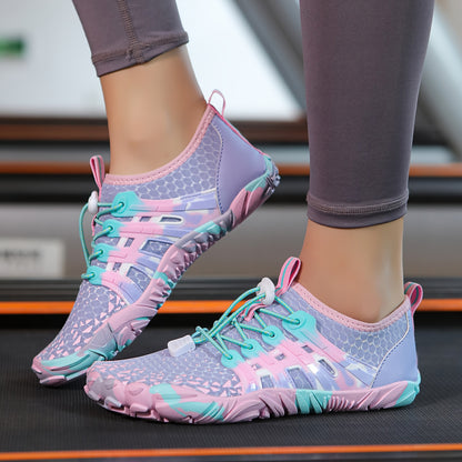 Ultra-Flexible Barefoot Footwear for Women, Designed for The Beach with Non-Slip Features, Suitable for Water Activities, Breathable And Quick-Drying. Also Available for Men, Ideal for Fitness, Swimming, Amphibious Fishing, And Hiking