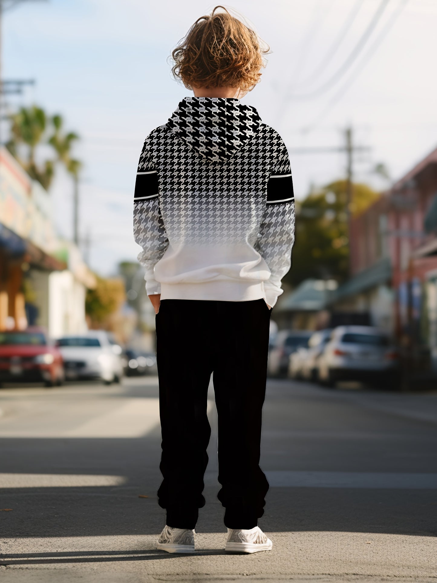 Boys' Photo Color Printed Pants - product view 5