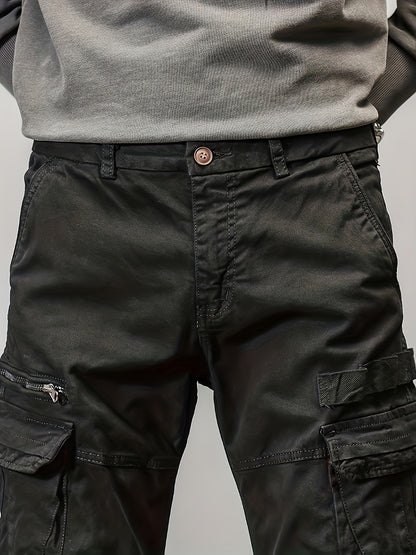 Men's Cargo Pants - Multi Pocket Travel Style