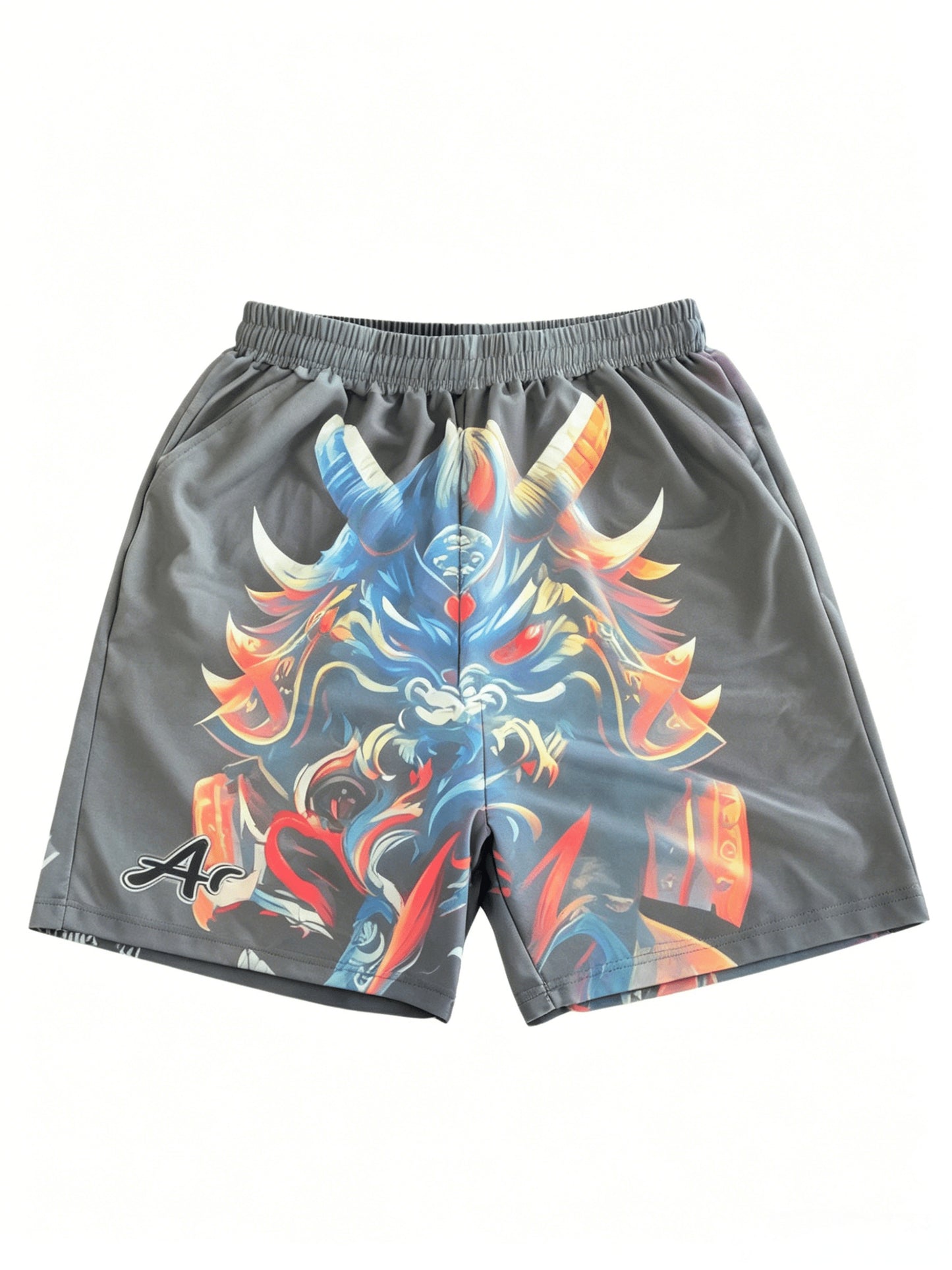 5 Men'S Quick Dry Mesh Shorts, Casual Micro Stretch Elastic Waistband Drawstring Shorts