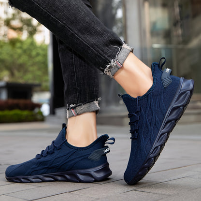 Men'S Barefoot Wide-Soled Non-Slip Outsole, Fly Weave Fashion Trend Outdoor Sports Hiking, Mountaineering Camping Sneakers, Comfortable Breathable Tennis Shoes Casual Sneakers, Shock Absorption Men'S Jogging Shoes Christmas Gifts -3053