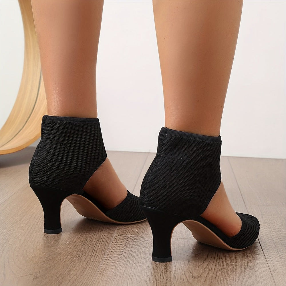 Women's Heeled Sandals - Wide Toe Box & Breathable Mesh 830693
