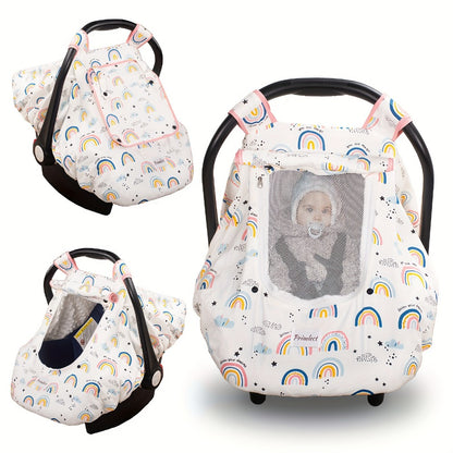 Baby Car Seat Cover - Beavtaens Minky Carseat Sover