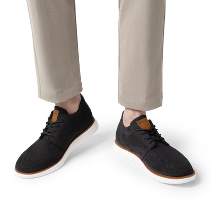 Bruno Marc Men's KnitFlex Breeze Mesh Sneakers Oxfords Lace-Up Lightweight Casual Walking Shoes