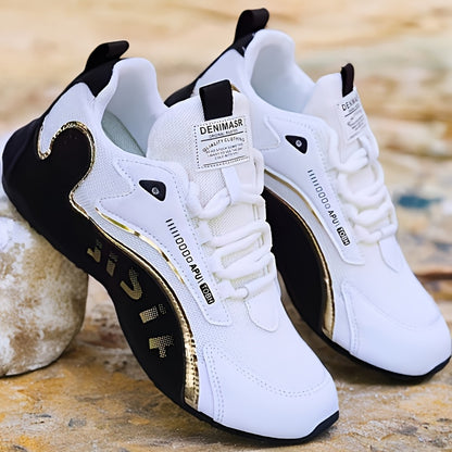 1 Pair of Men'S Casual Sports Shoes - Round-Toe Low-Top Design, Comfortable And Breathable Fabric, Running Shoes, Suitable for Outdoor Walking And Sports