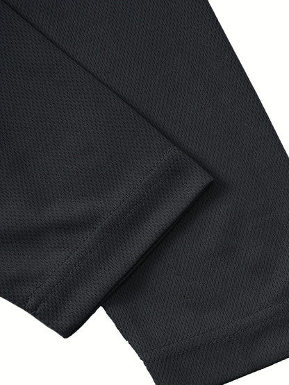 Four Piece Men'S Long Sleeved Solid Color Sports Top, Long Sleeved Hooded Sports Top, Quick Drying Fabric, Simple, Comfortable And Breathable