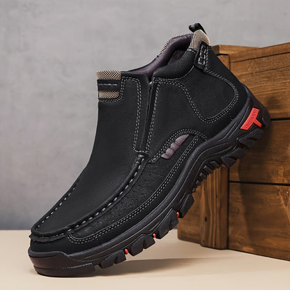 Men's Walking Shoes - Breathable Comfort & Cushioned Support
