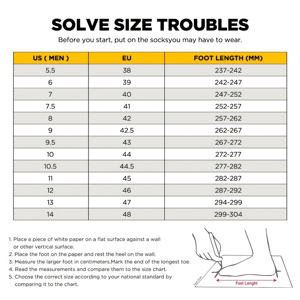 Men's Work & Safety Boots - Steel Toe Protection & Non-Slip Sole 732389