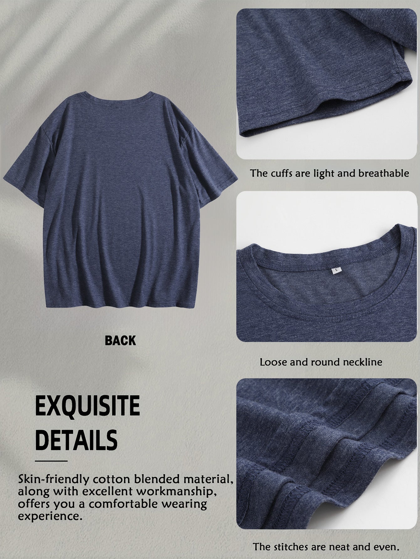 Plus Size Women's Clothing Blend Christmas Print Fun Holiday T-Shirt Women's Casual Loose Top Holiday Party Outfit Fashion Seasonal Pattern T-Shirt Comfortable Soft Plus Size Shirt Suitable for Winter Celebrations