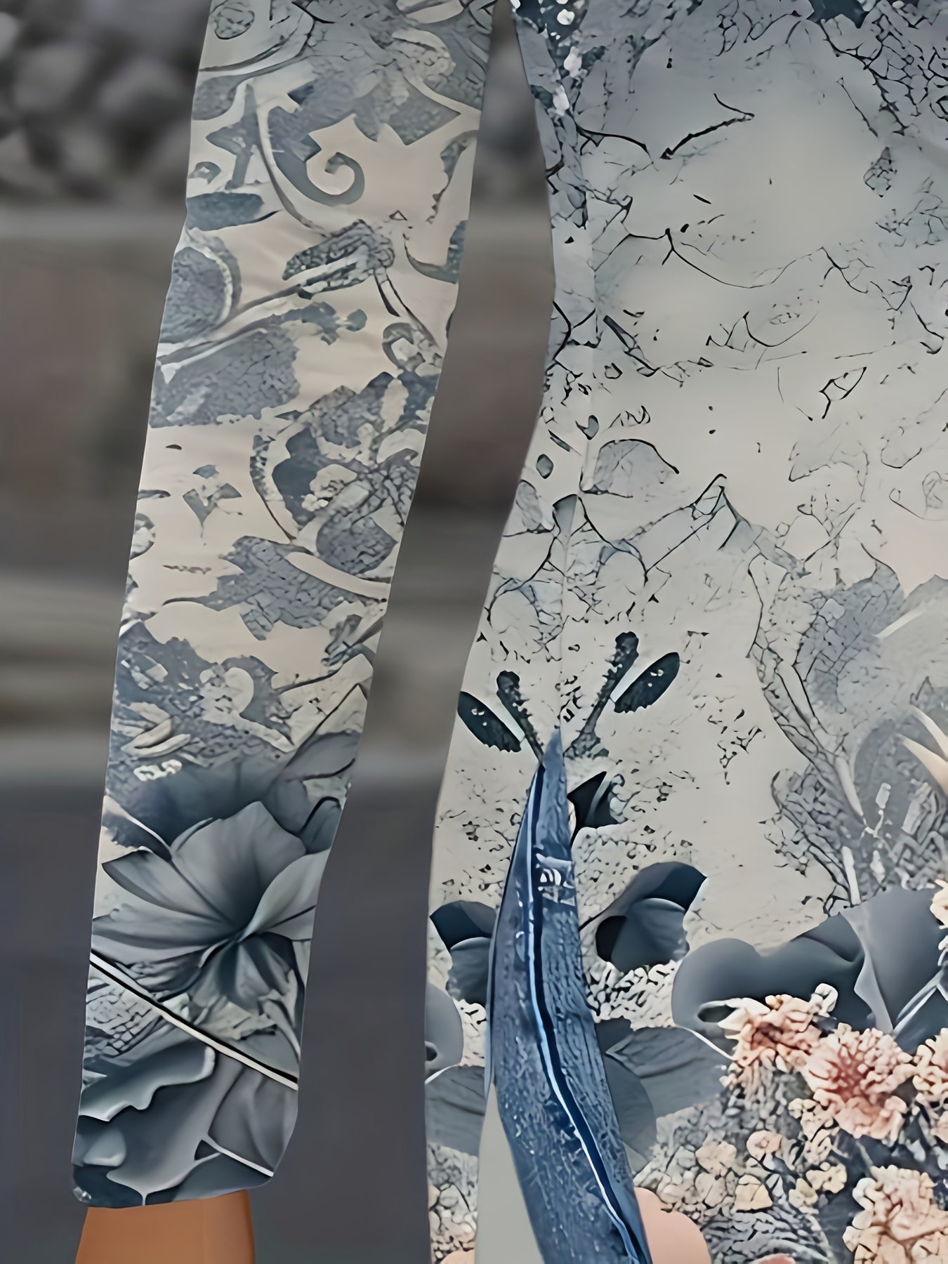 2D Flat Printing Women's Slit Dresses, Dresses, Dresses, Low-priced Dresses, Elegant And Unique Dresses, Elegant Event Dresses, Casual And Elegant Dresses, 2D Flat