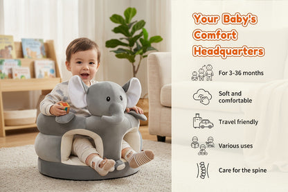 Baby Floor Seat - Sit Chair Cartoon Animals