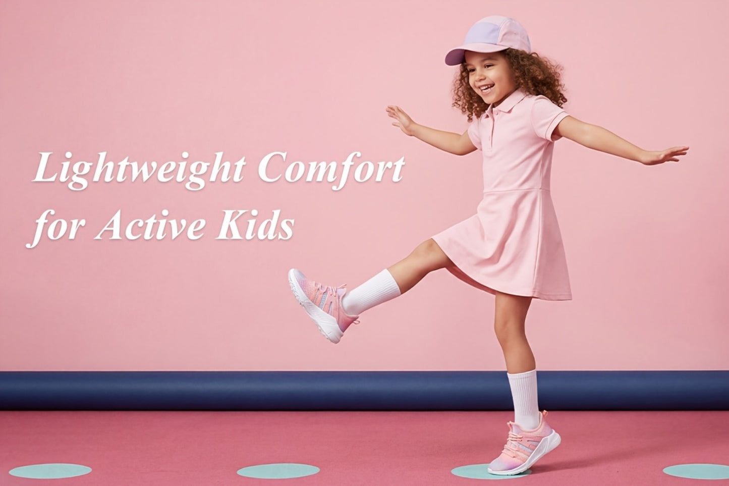 Kids' Athletic Shoes - Breathable Mesh & Cushioned Comfort 639653