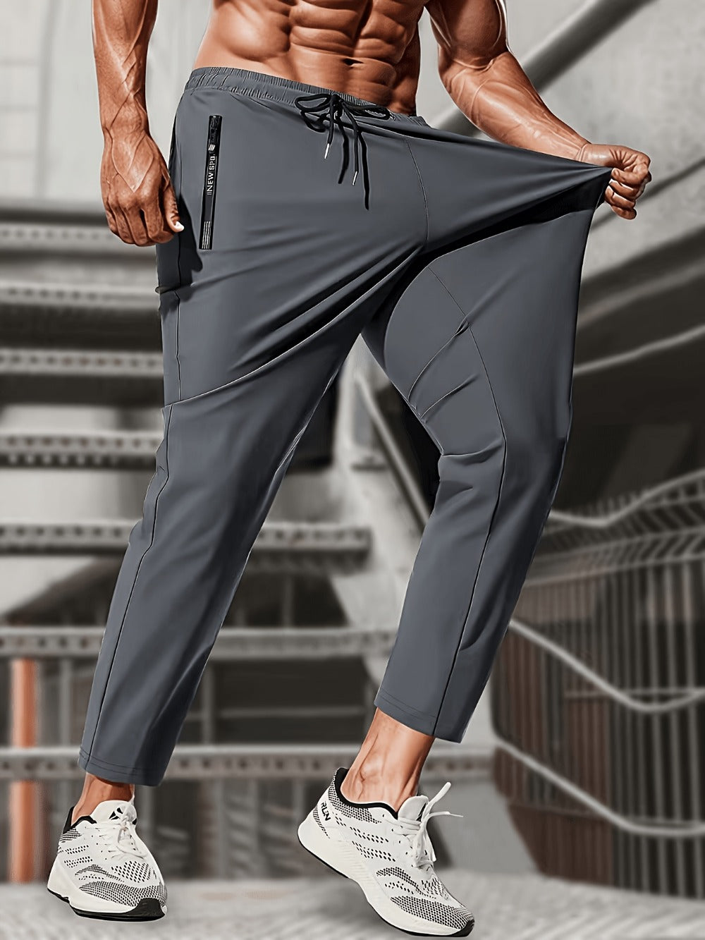 Men's Casual Pants - Quick Dry With Pockets