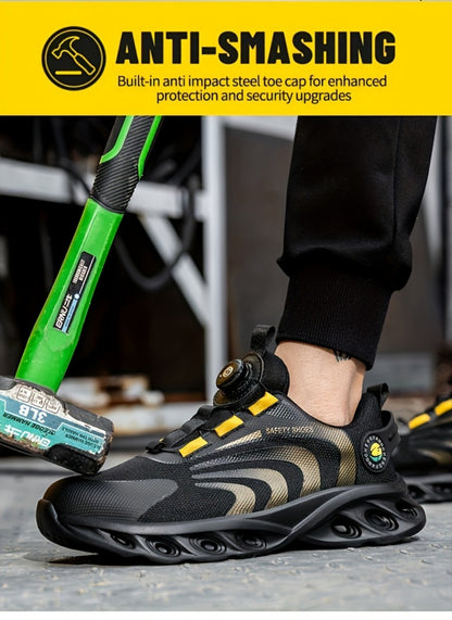 Unisex Work & Safety Shoes - Puncture Resistant & Slip-On 856485