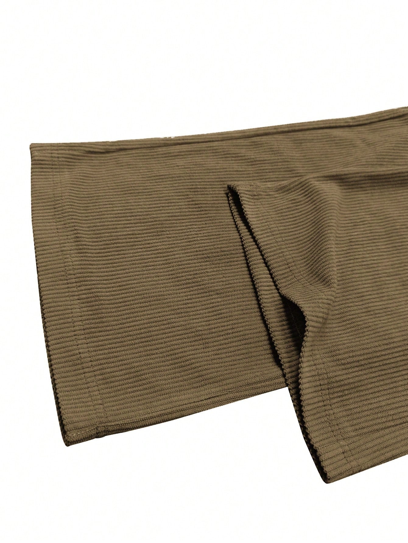 Women's Khaki Polyester Pants - product view 24