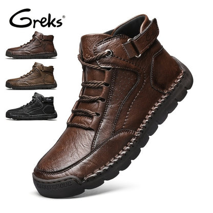 Men's Boots - Lightweight Slip-On for Everyday Wear 413541