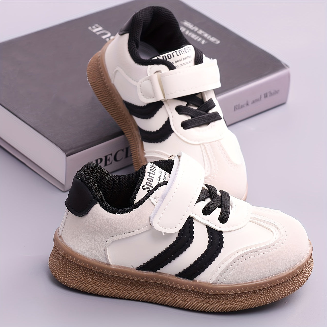 Children's Shoes Boys New Children's Sports Shoes Board Shoes for Middle And Large Children Four Seasons Thick Sole Running