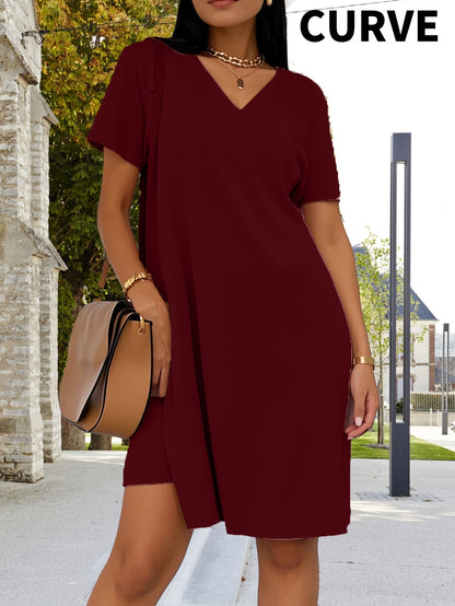 Women's Black Polyester V-Neck Shorts - product view 46