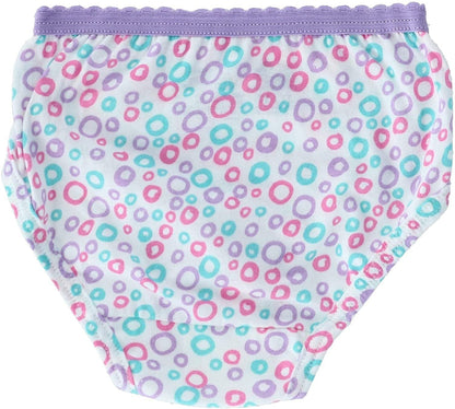 Fruit of the Loom Toddler Girls 10 Pack Assorted Cotton Brief Underwear Sizes 2T/3T and 4T/5T