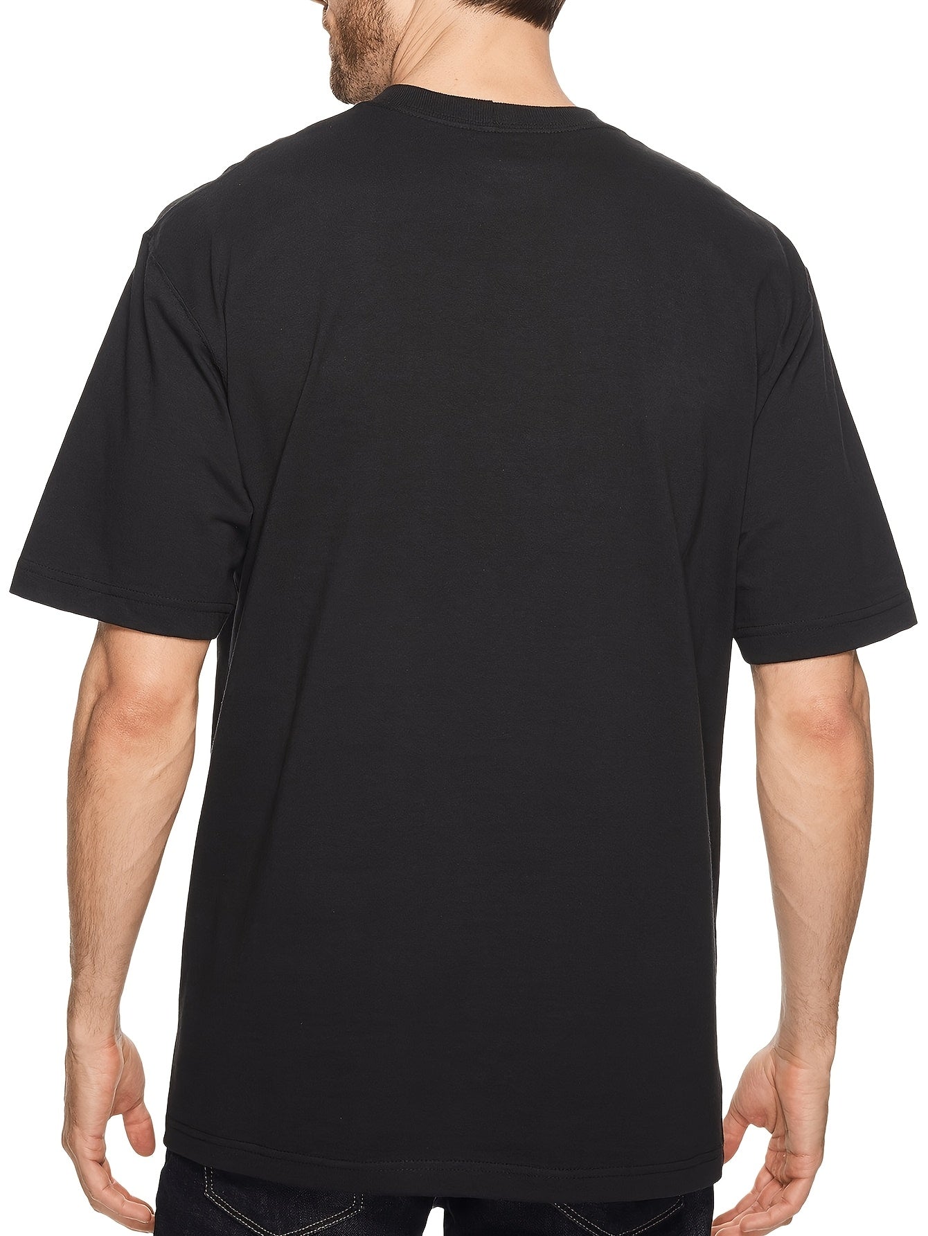Men'S Tee - Striking Currency Design, Playful And Motivational Style - Summer Men'S Trendy Short Sleeve Relaxed Fit, Text Print, Soft Breathable Material, Everyday Wear, Perfect Present