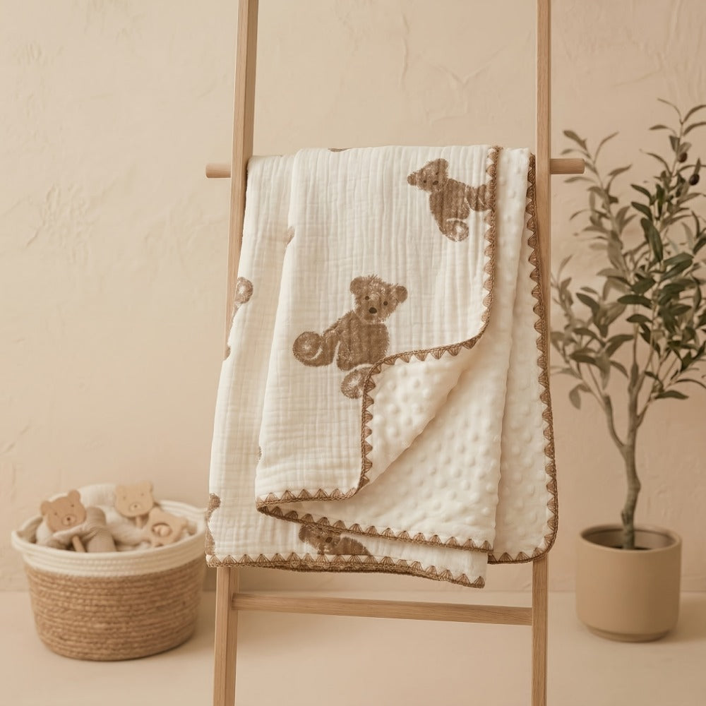 Swaddle Blanket - Muslin Cotton Soft Double