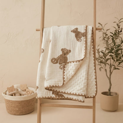 Swaddle Blanket - Muslin Cotton Soft Double