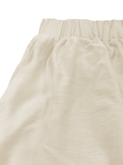 Solid Elegant 2pcs Set, Tank Top & Wide Leg Pants with Pockets Outfits, Women 2pcs Outfits