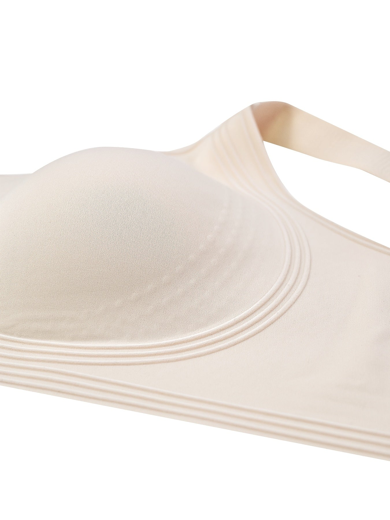 Women's Wireless Bra Comfortable Breathable Seamless Bra Soft Sleeping Bra Push Up Women's Underwear Daily Casual Bra Full Cup Sports Bra Suitable for Daily Wear Adjustable Shoulder Straps