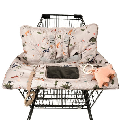 Baby Shopping Cart Cover - 2-in-1 High Chair Seat