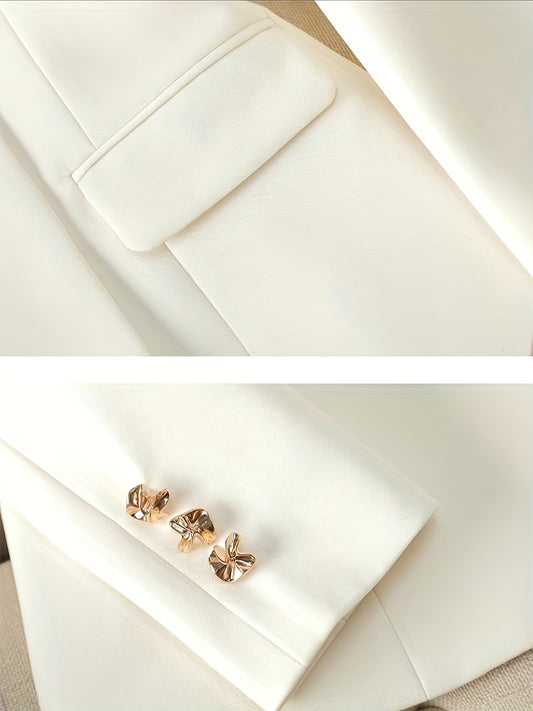 Spring And Autumn Women'S Clothing with Elegant, Stylish, And Tailored Design, Suitable for Administrative, Business, Commuting, Workwear, And Professional Suits