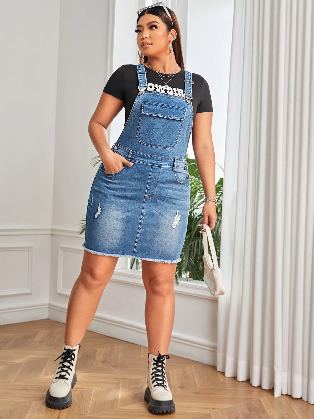 Women's Midi Casual Dress - Easy Styling