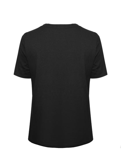 Men's Fashion Printed T-Shirt- Summer Classic Casual Crew Neck Short Sleeve T-Shirt, Polyester, Comfortable and Breathable, Fashion Letter Pattern Design, Trendy Versatile Men's Clothing, Holiday Surprise Gift