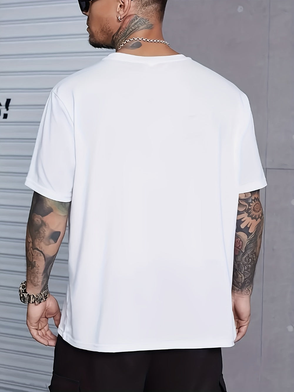 Men's Graphic T-Shirt - Crew Neck Short Sleeve Weekend Style
