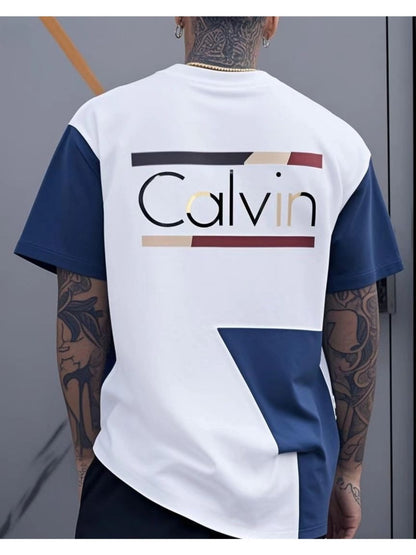 Men's Graphic Print T-Shirt - Crew Neck Short Sleeve 329893
