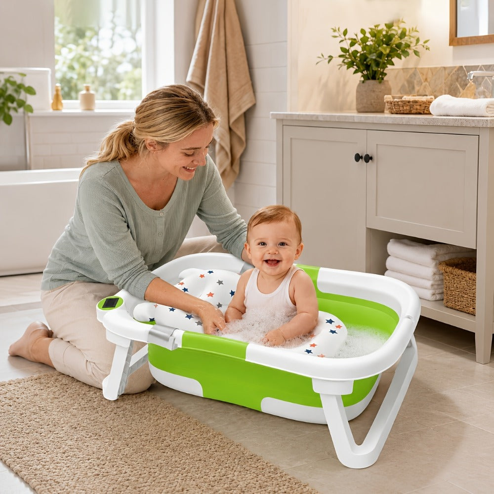 Baby Bathtub - Portable Foldable Travel Soft 3717