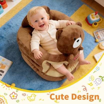 Infant Floor Seat - Plush Back Support Activity Chair