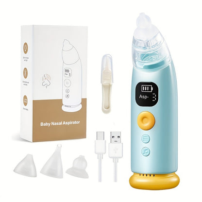 Baby Nasal Aspirator - Adjustable Electric Soft Nose