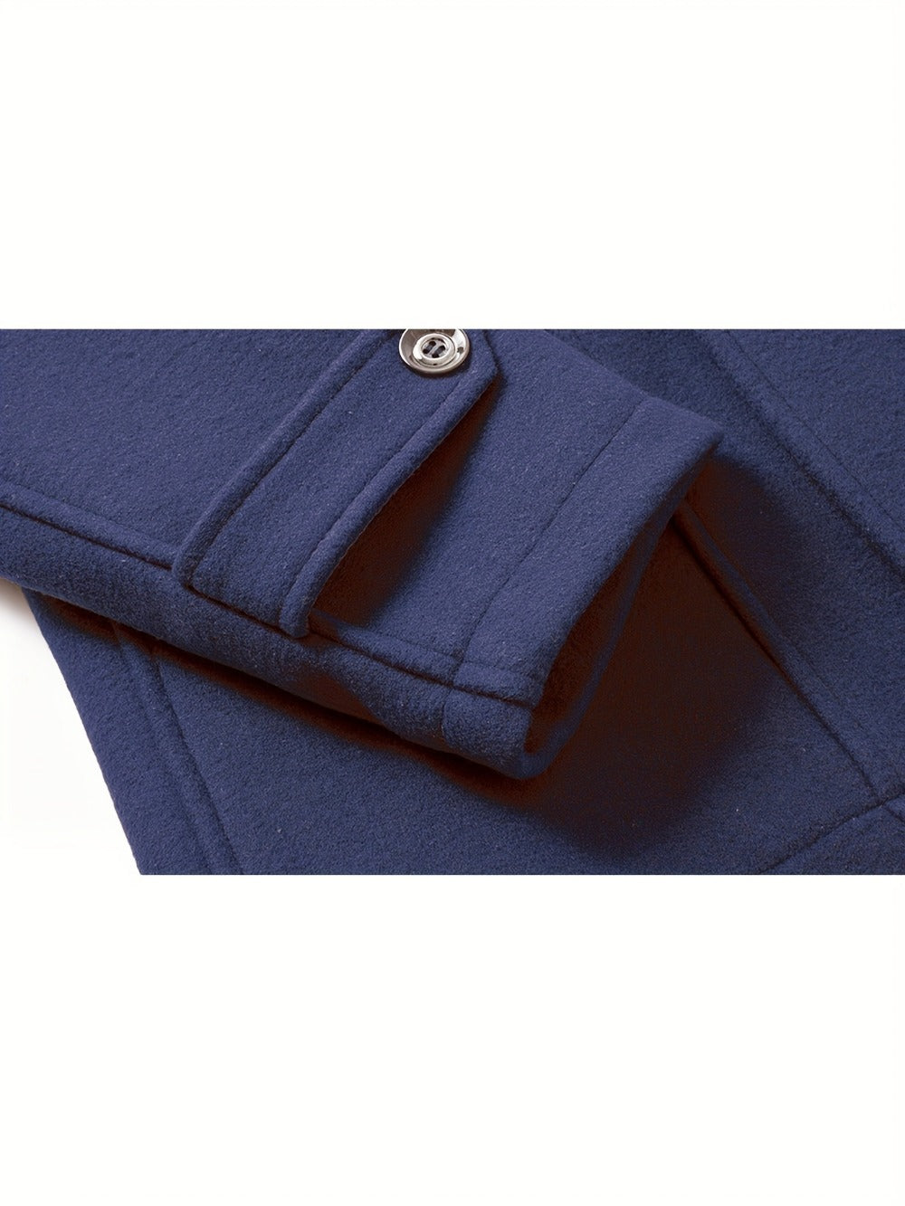 Men's Versatile Fleece Single-Breasted Coat