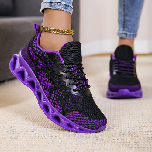 Lightweight And Breathable Mesh Sneakers for Women, Designed for Fashion And Comfort, Featuring a Low-Top Style And EVA Sole Suitable for Year-Round Use
