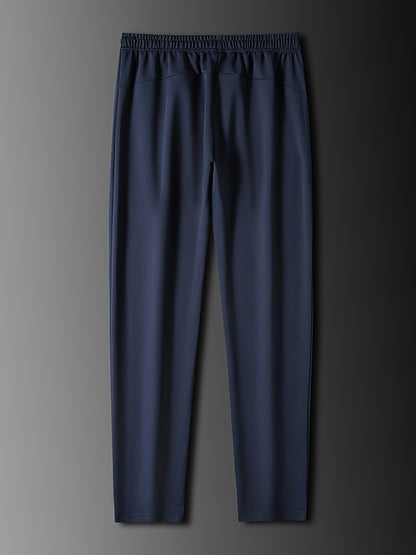 Men'S Sweatpants with Drawstring And Pockets, Regular Fit And Cuffed Sports Trousers for Spring And Autumn Running And Daily Outerwear-Pants for Men