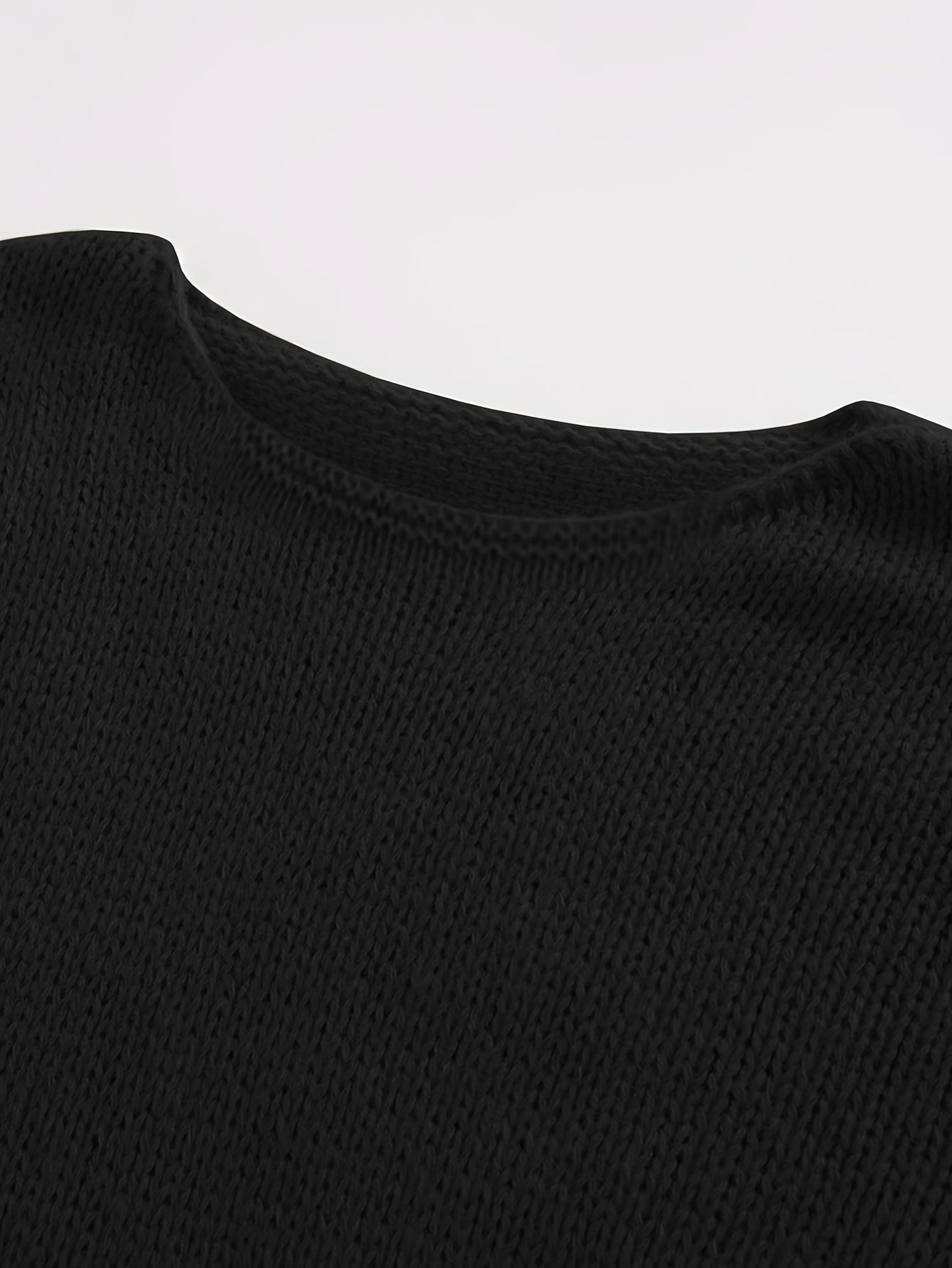 Plus Size - Plus Size Elegant Cuff Lapel Sweater-Soft Fabric, Simple Three-dimensional Color Design, Ideal For Autumn And Winter Casual Wear, Women'S Long Sleeve Sweater, Elegant Style