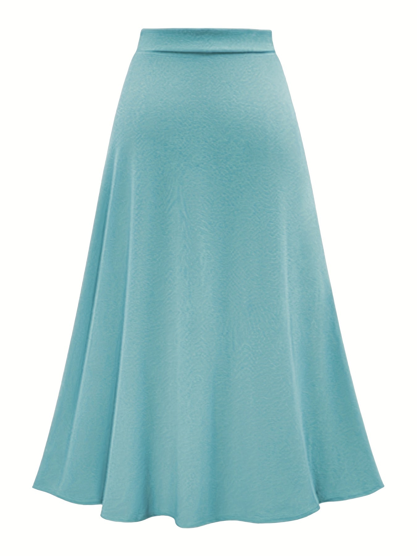 Women's Autumn New High-Waist Irregular Split Skirt with Lining, Mid-Length 2-in-1 Tie Dress