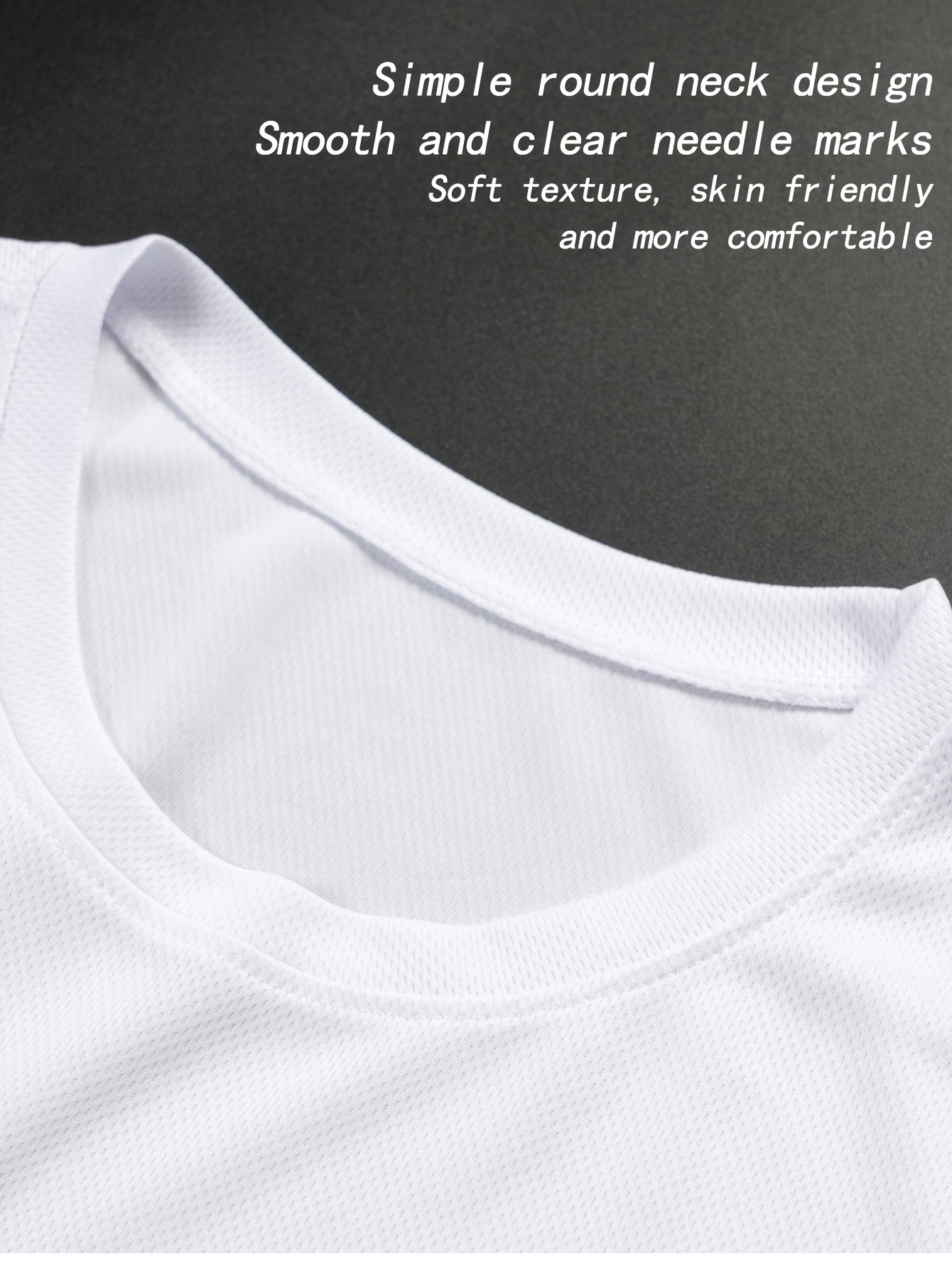 6pcs Quick-dry Cool Mens Tank Top, Lightweight Breathable Quick-dry Comfortable, Suitable for Daily Wear, Leisure, Home Wear, Moisture-wicking Breathable Fabric
