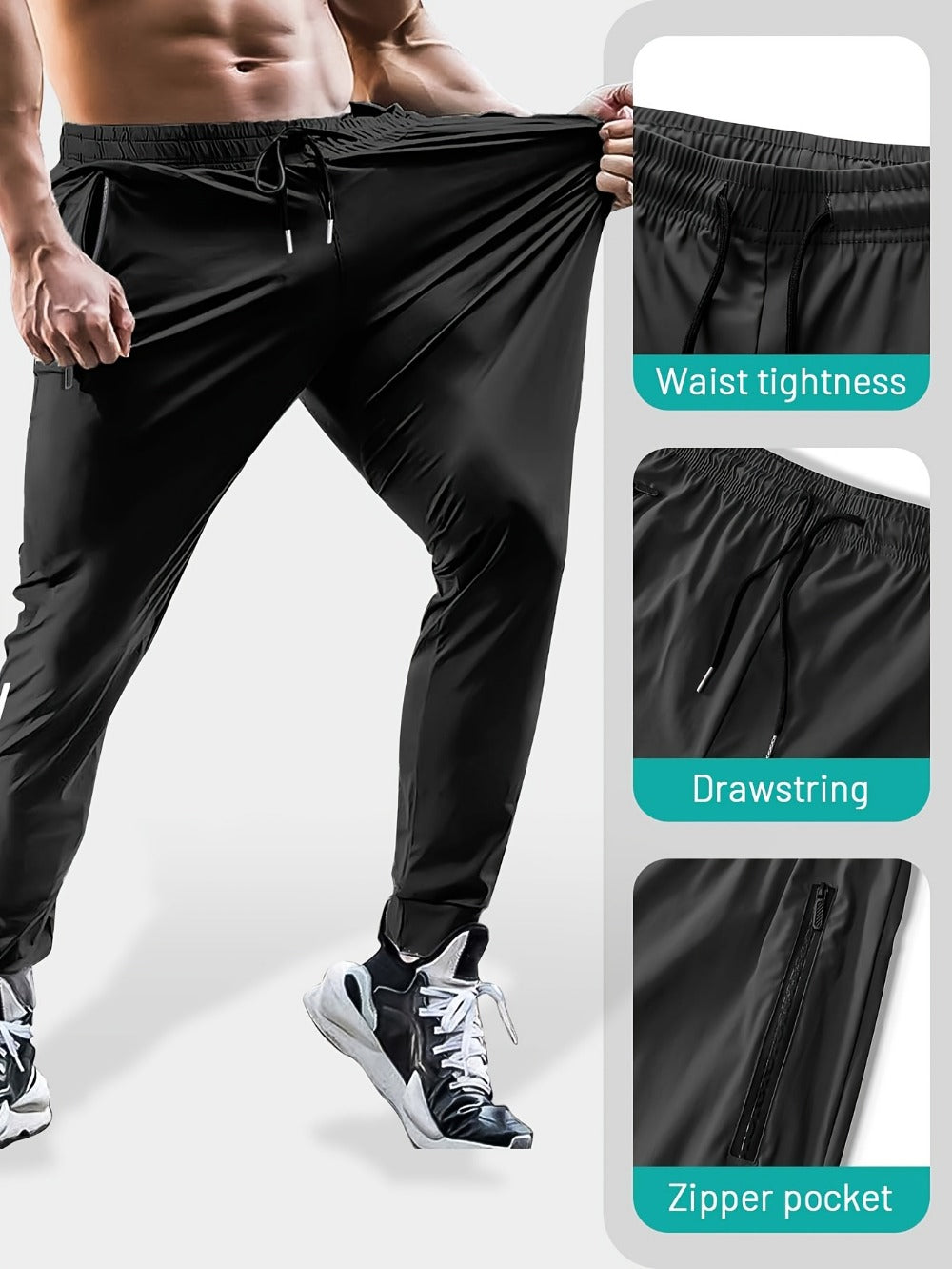 Men's Jogger Pants - Quick Dry